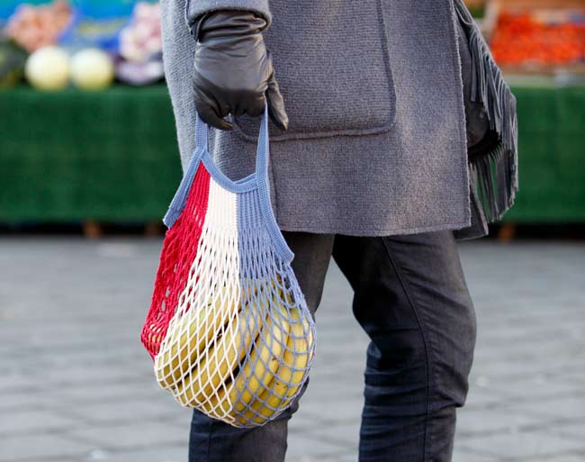 Sac filet Mon petit marché Breton